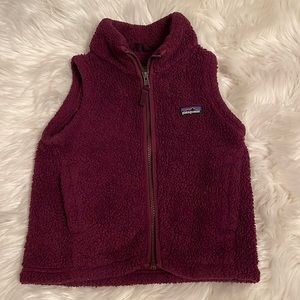 Patagonia vest size XS deep maroon